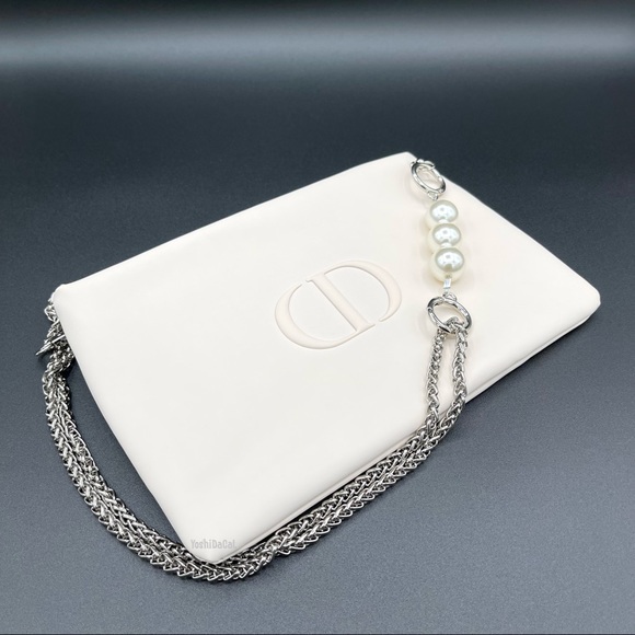 🆕 Dior Beauty Cosmetic Case to Convertible Crossbody Bag Purse, New Handbag - Picture 5 of 13